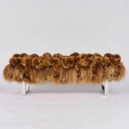 AP Collection sculptural seating piece.