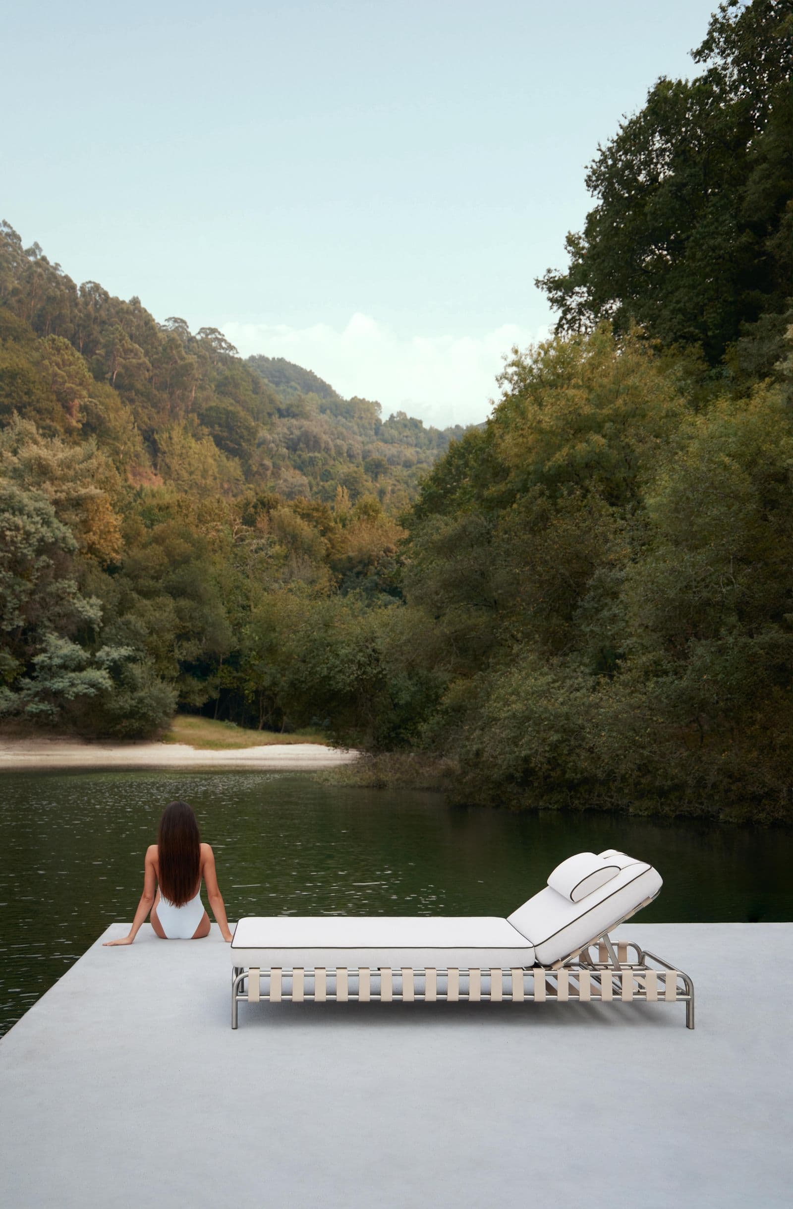 Onsen chaise lounge.