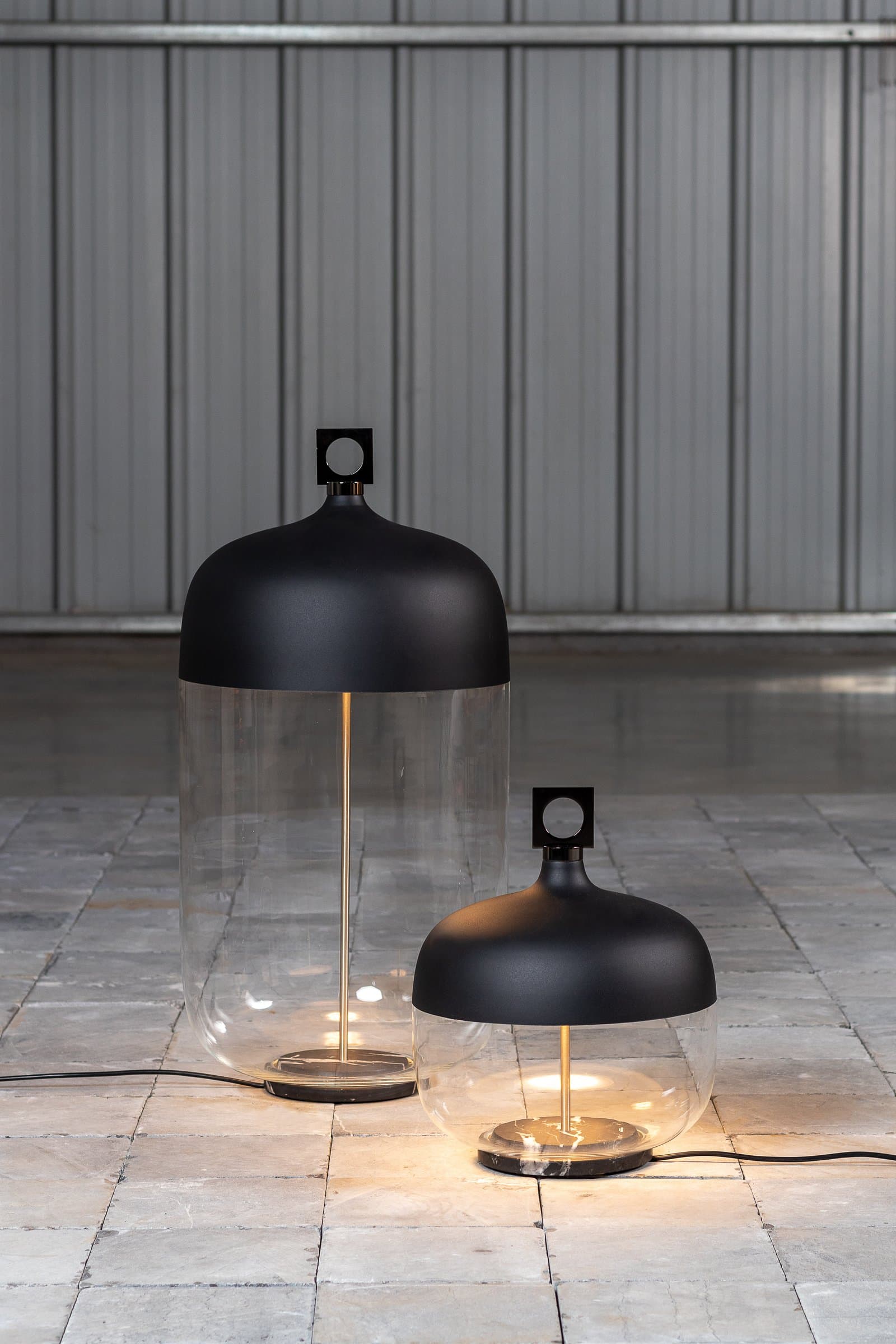 T-Cotta The Lamp lighting a cafe table.