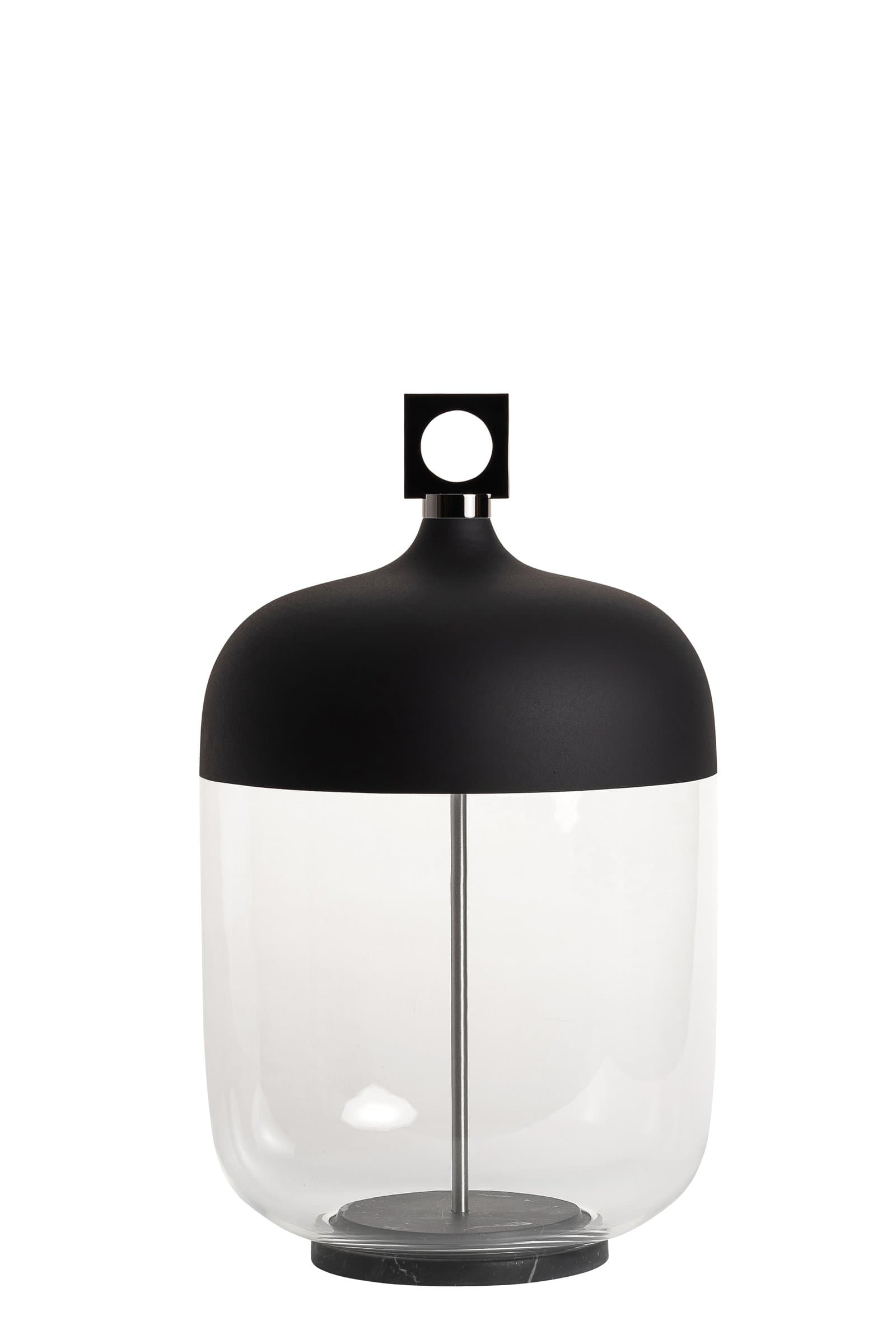 T-Cotta The Lamp, table version in black.