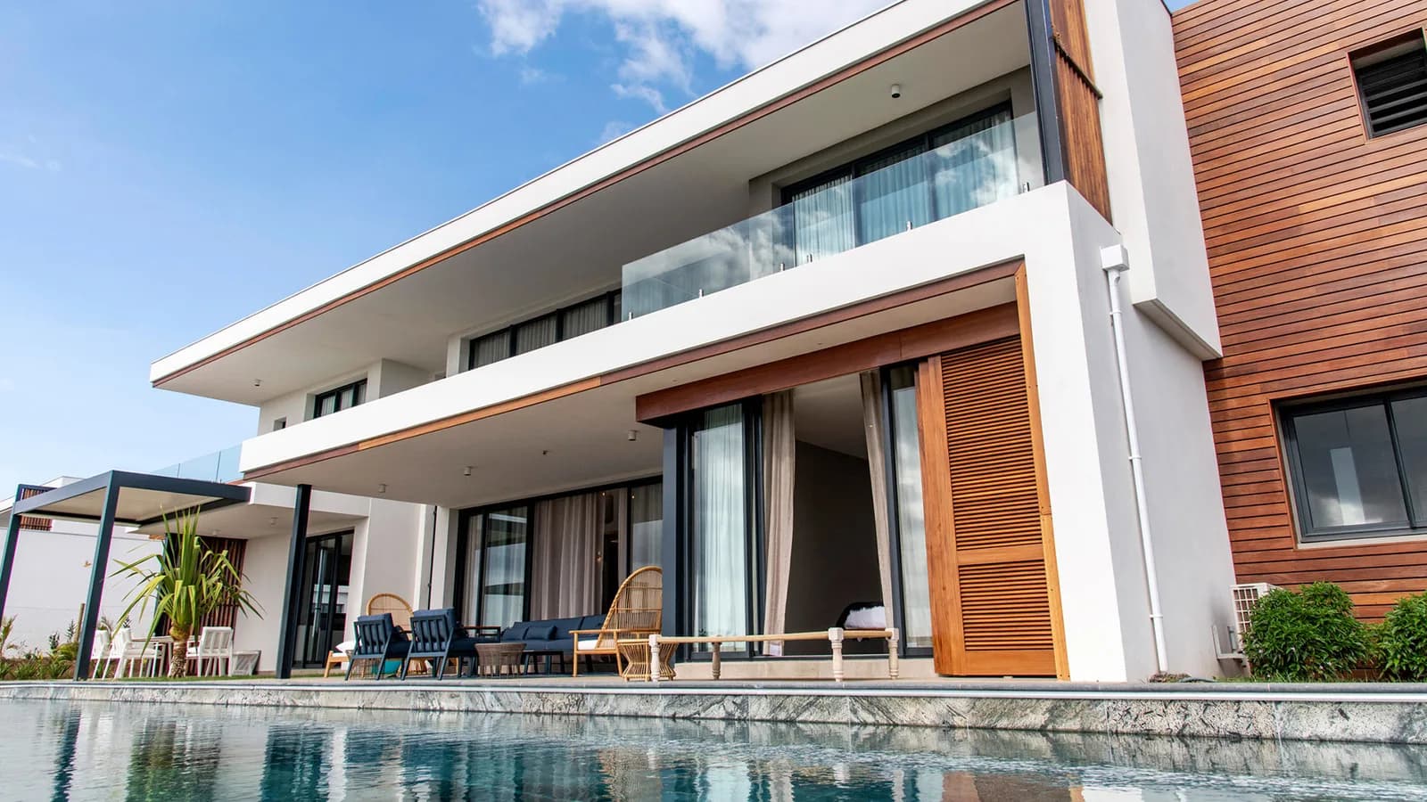 Gandiablasco Akasha Villa, residential project in Tamarin (Black River district) Maurice Island, Mauritius