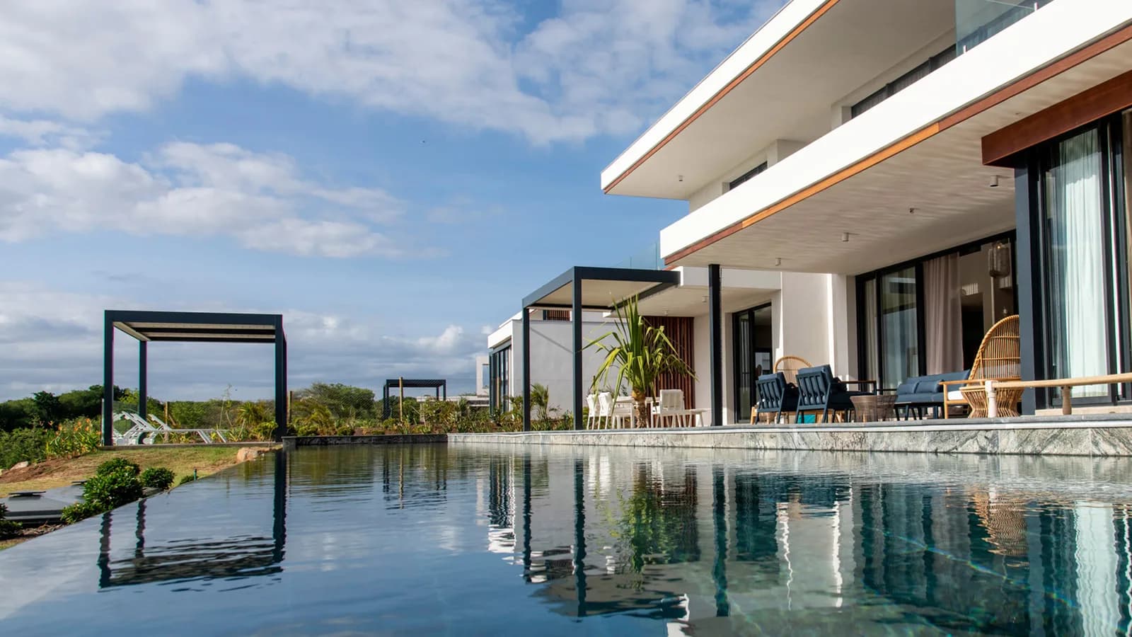 Gandiablasco Akasha Villa, residential project in Tamarin (Black River district) Maurice Island, Mauritius
