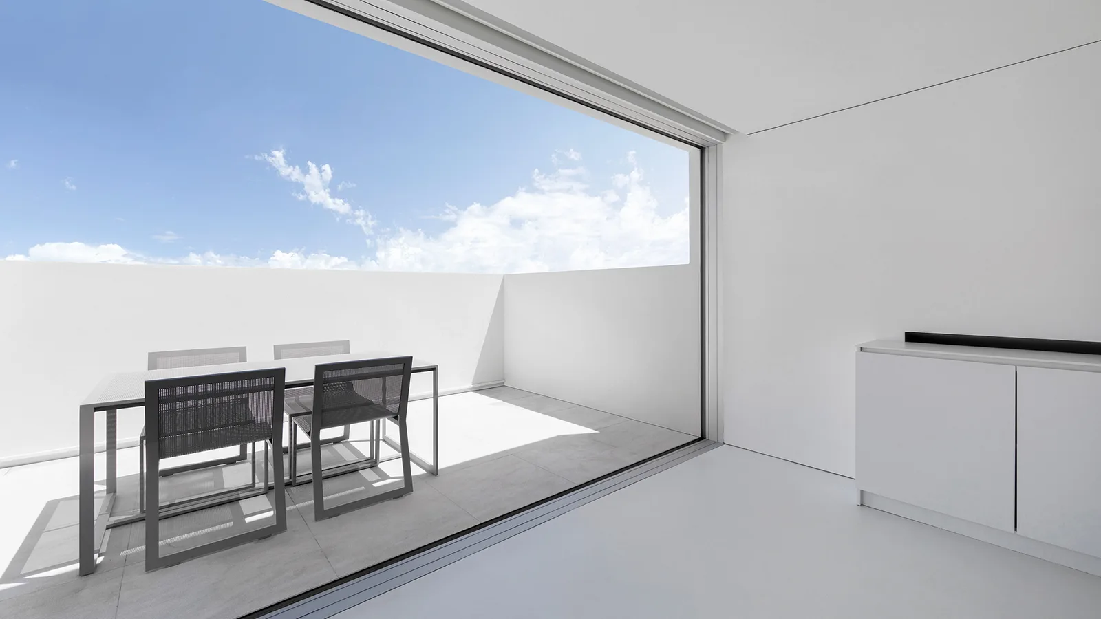 Gandiablasco Àtic Blanc, residential project in Valencia, Spain
