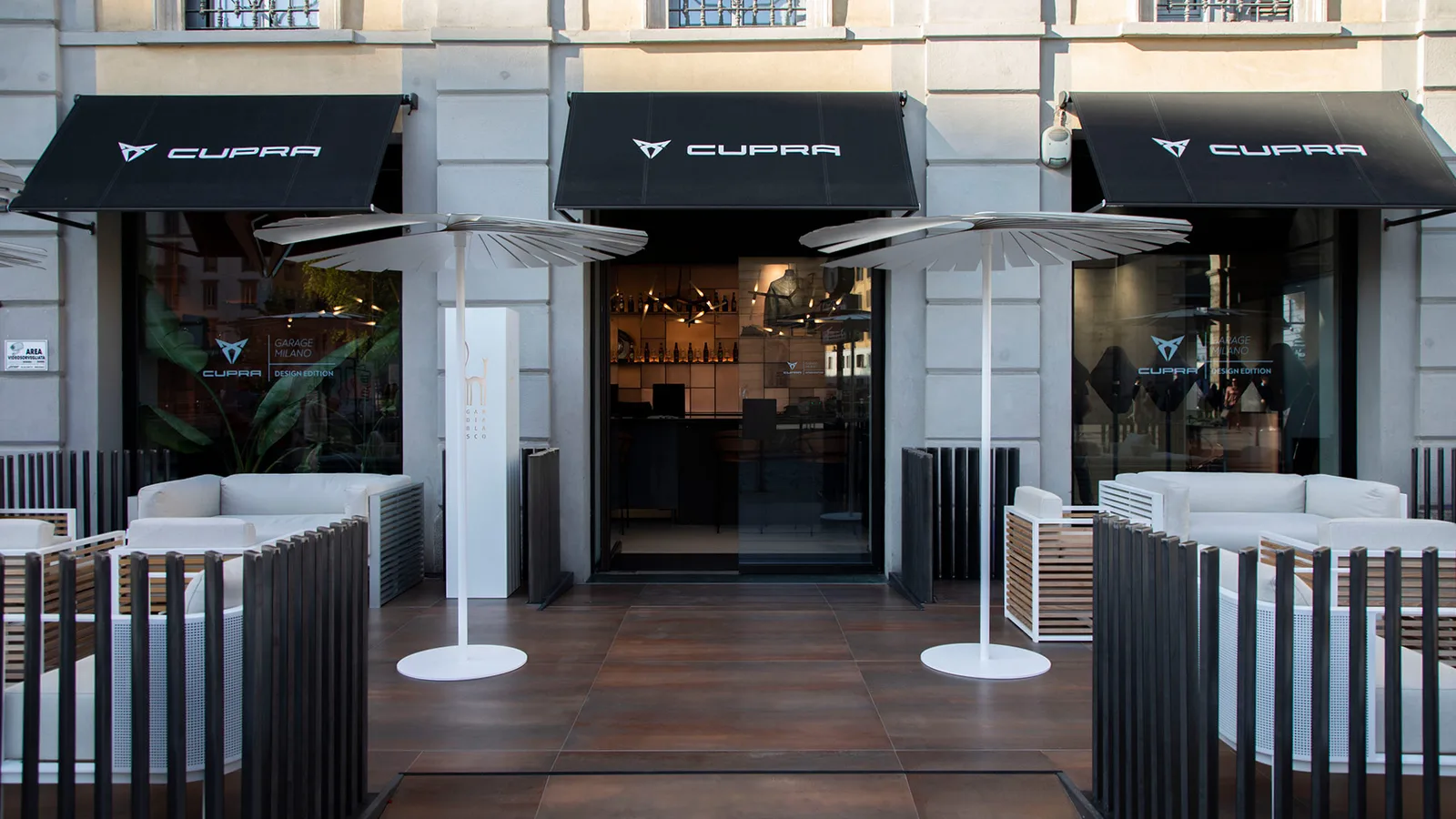 Gandiablasco Cupra Garage Milano, project in Milan, Italy