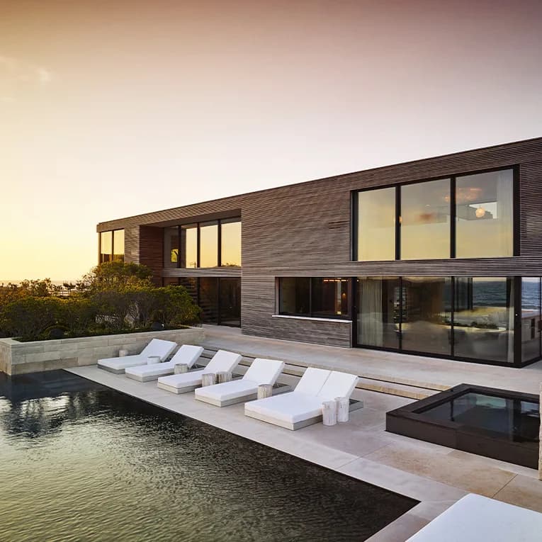 Gandiablasco Field House, residential project in Long Island, New York