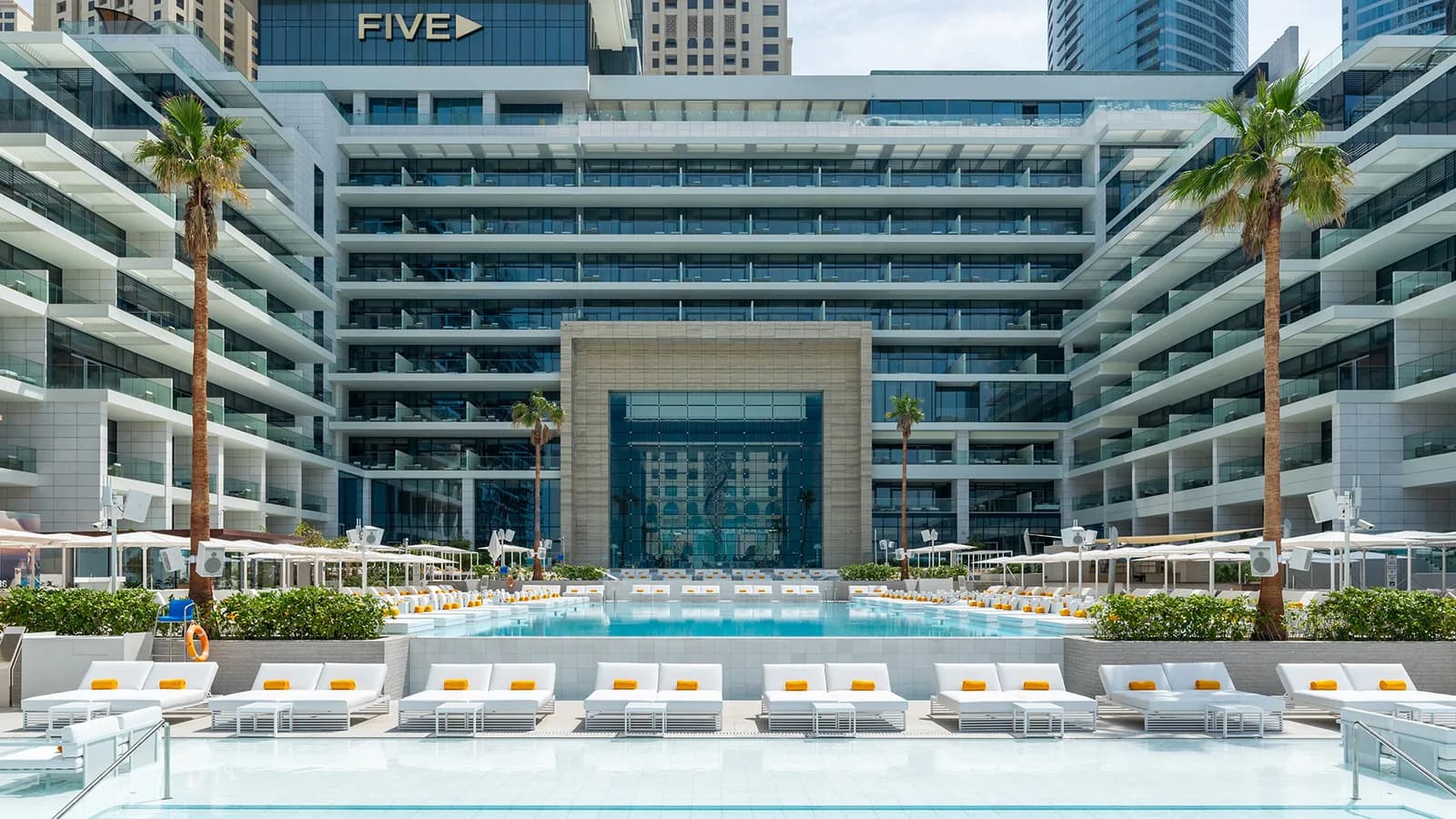Gandiablasco FIVE LUXE JBR, hospitality project in The Walk - Jumeirah Beach Residence Dubai, United Arab Emirates