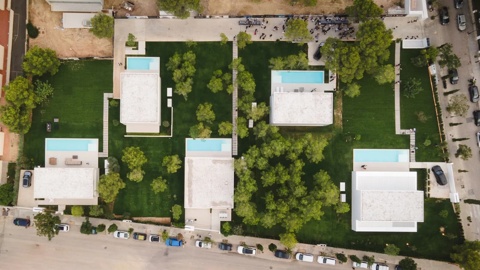 Gandiablasco NIU Houses, project in Campolivar, Godella (Valencia)