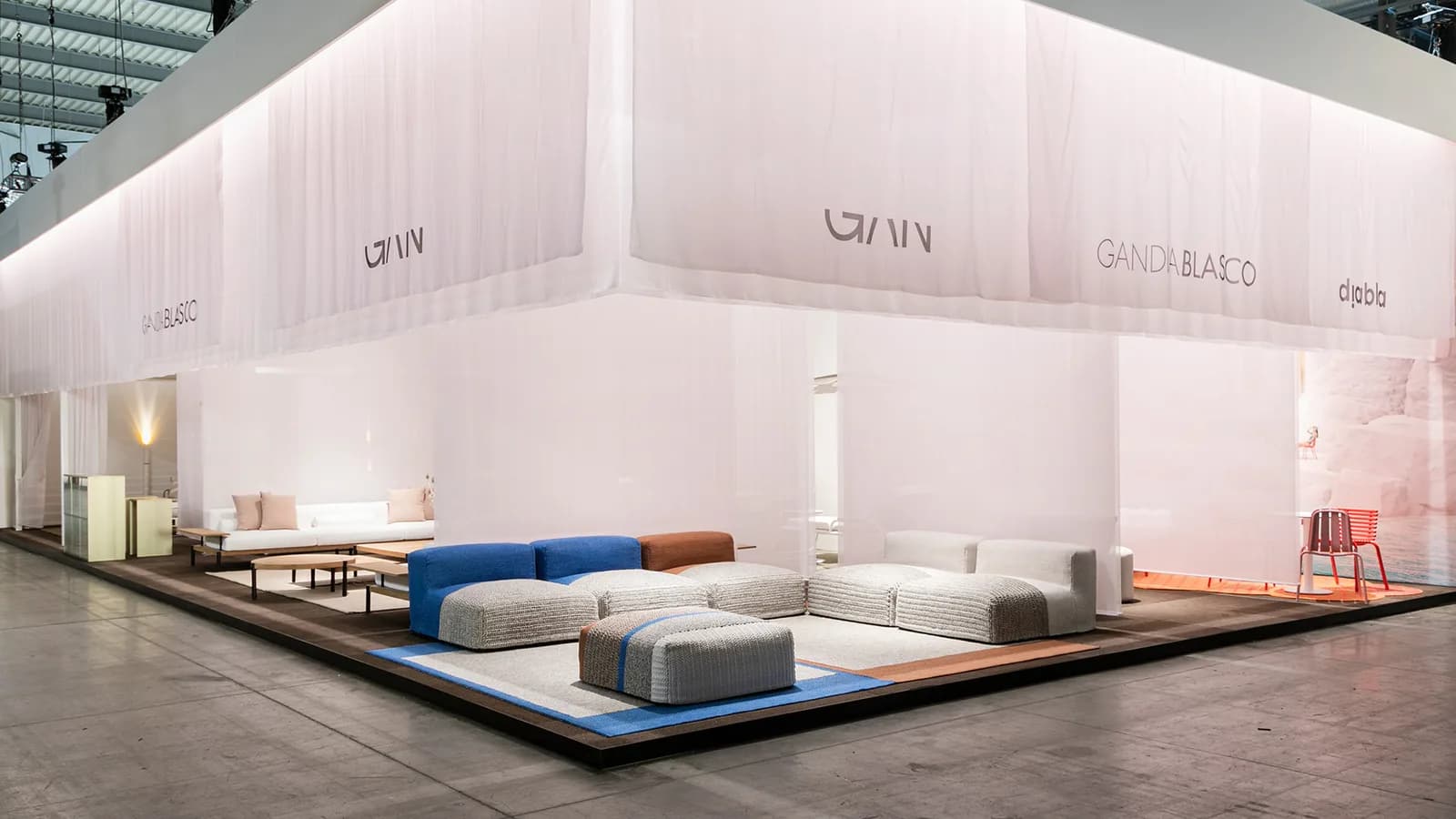 Gandiablasco Salone del Mobile 2023, installation project in Milan, Italy