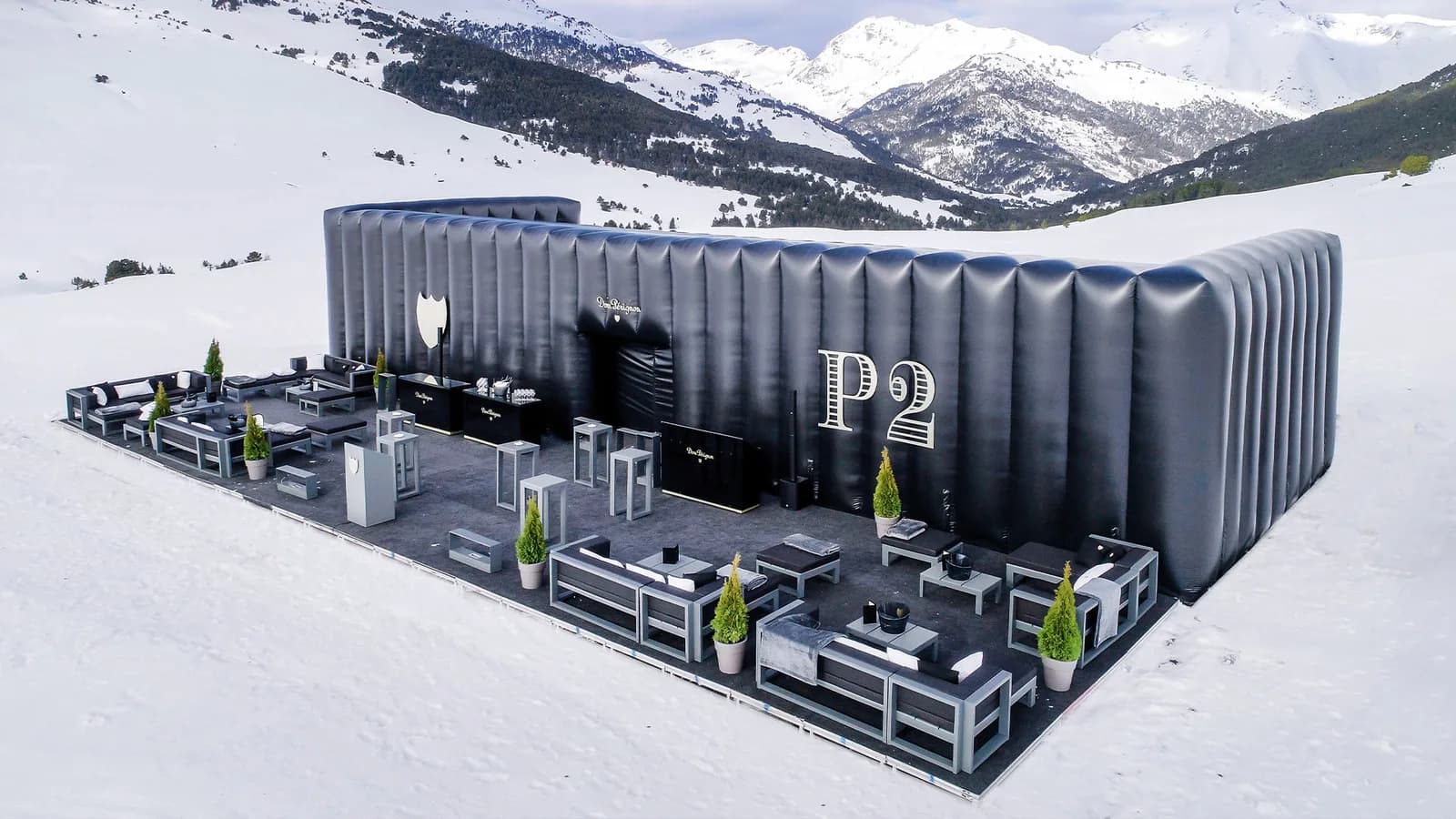 Gandiablasco The Lodge-Dom Pérignon, project in Baqueira Beret, Spain