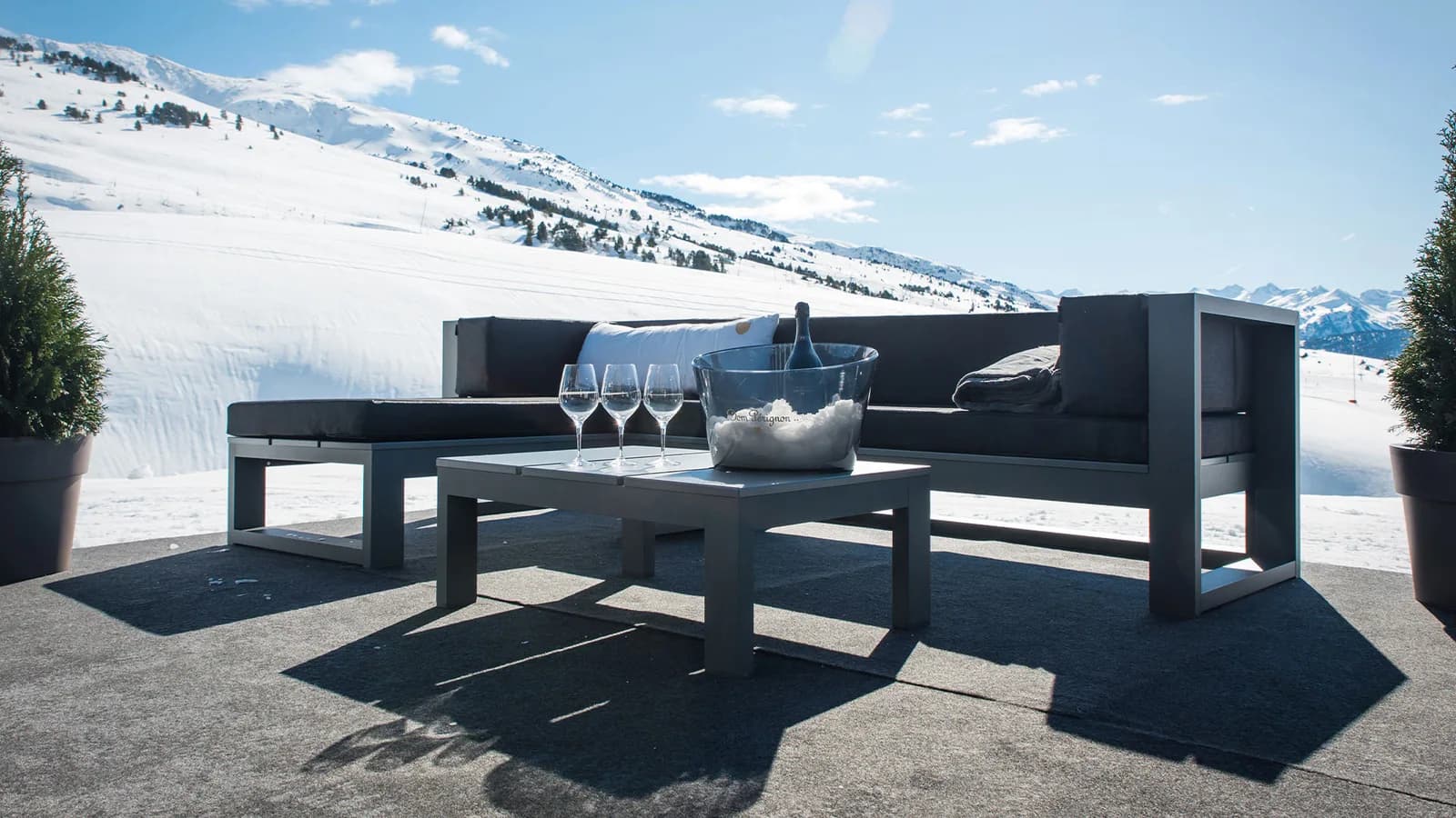 Gandiablasco The Lodge-Dom Pérignon, project in Baqueira Beret, Spain