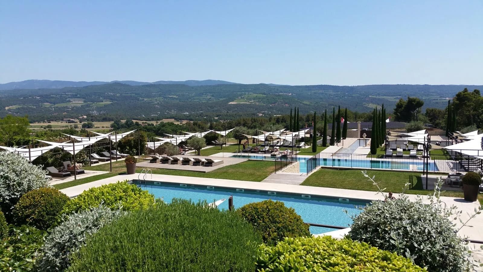 Manutti La Coquillade, hospitality project in Gargas, France