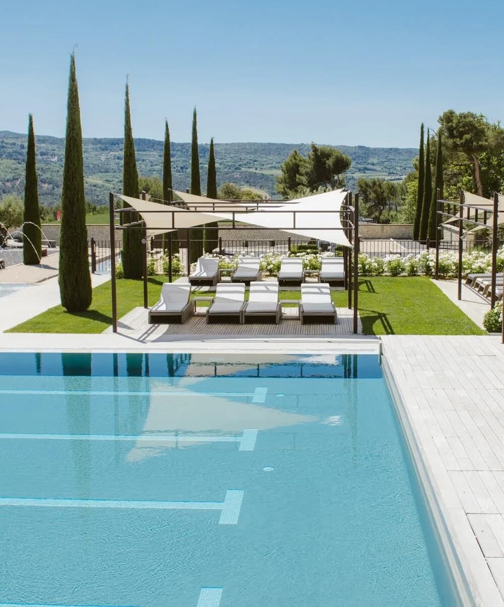 Manutti La Coquillade, hospitality project in Gargas, France