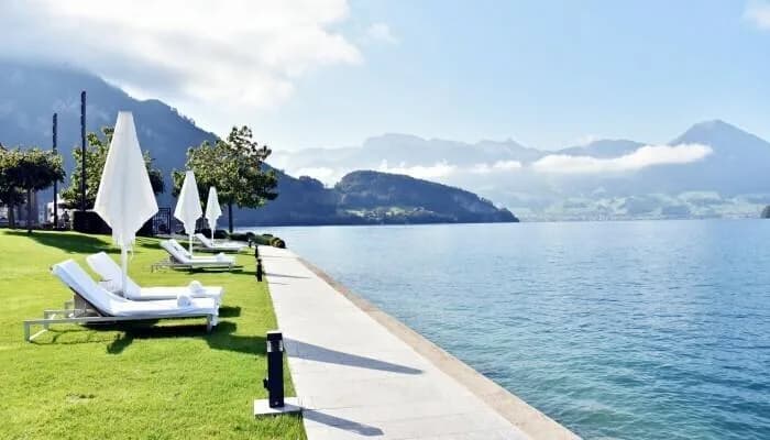 Manutti Park Hotel Vitznau, hospitality project in Vitznau, Switzerland