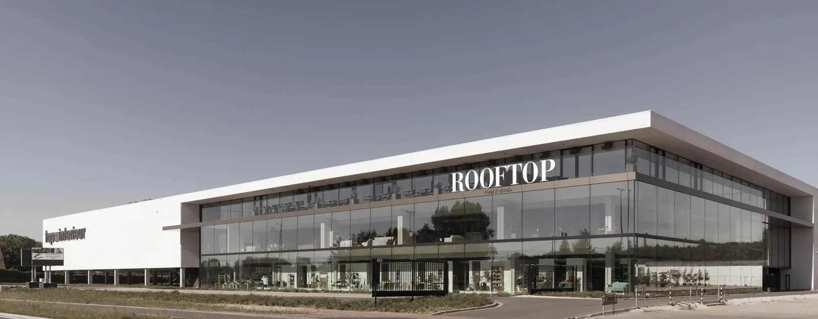 Manutti The Rooftop, hospitality project in Massenhoven, Belgium