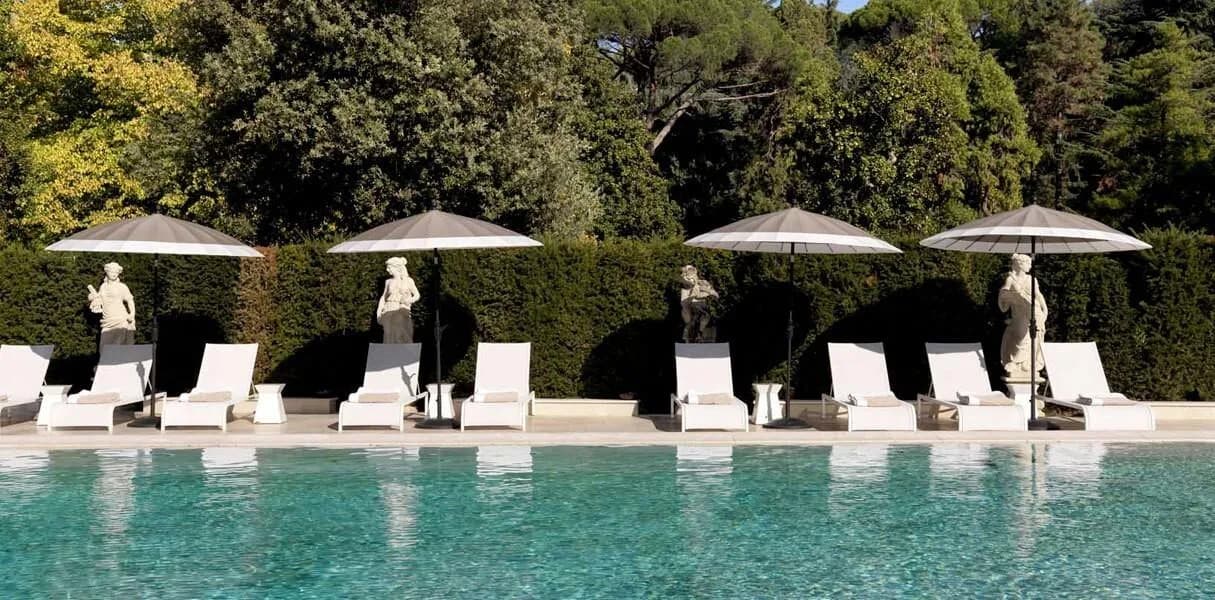 Manutti Villa Cora, residential project in Florence, Italy