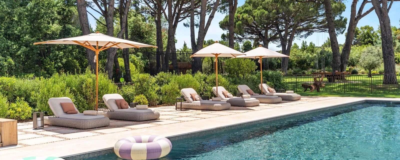Manutti Villa Shesh, residential project in Ramatuelle, France