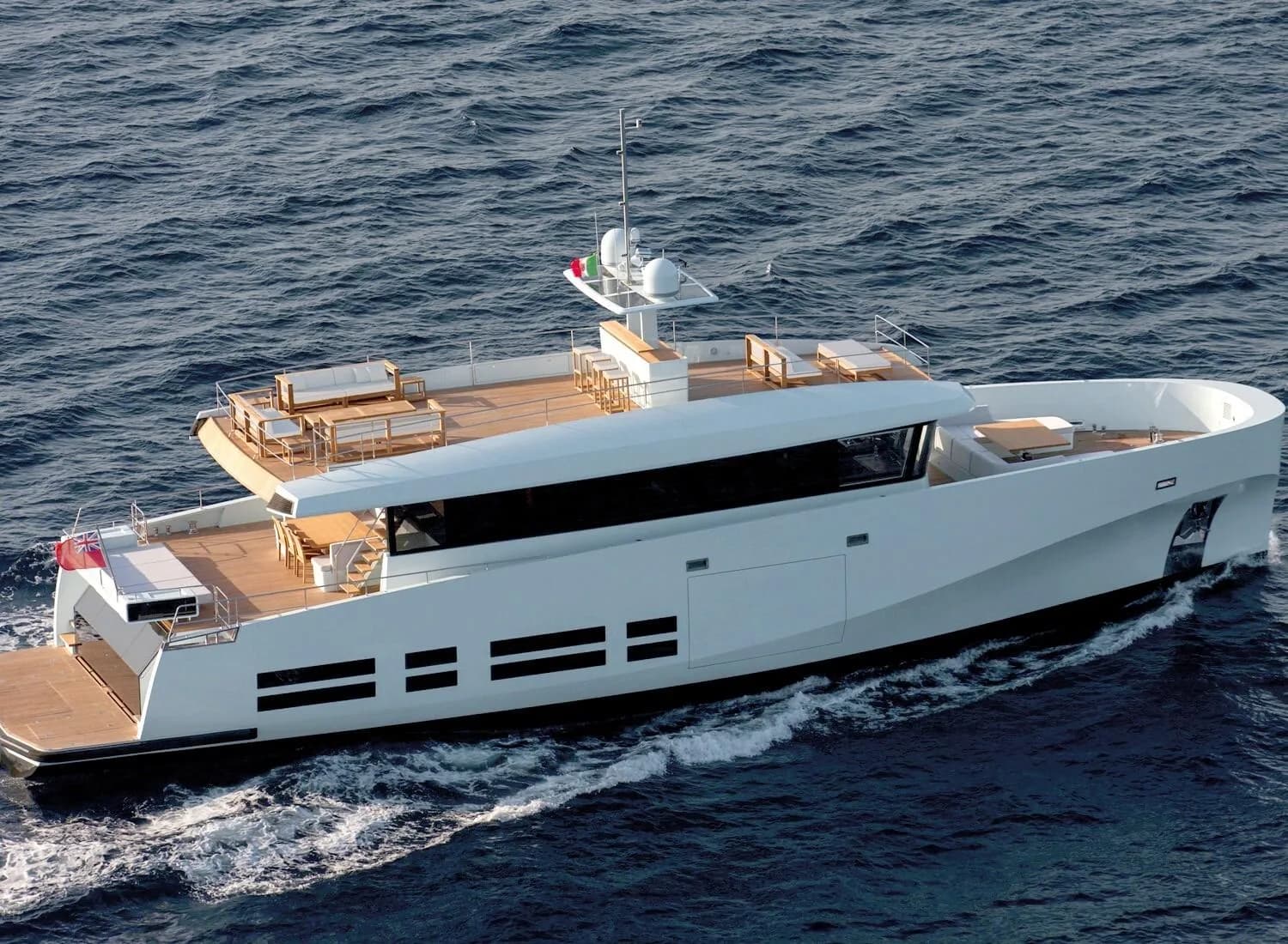 Manutti Yachts, project in Sea, Mediterranean sea