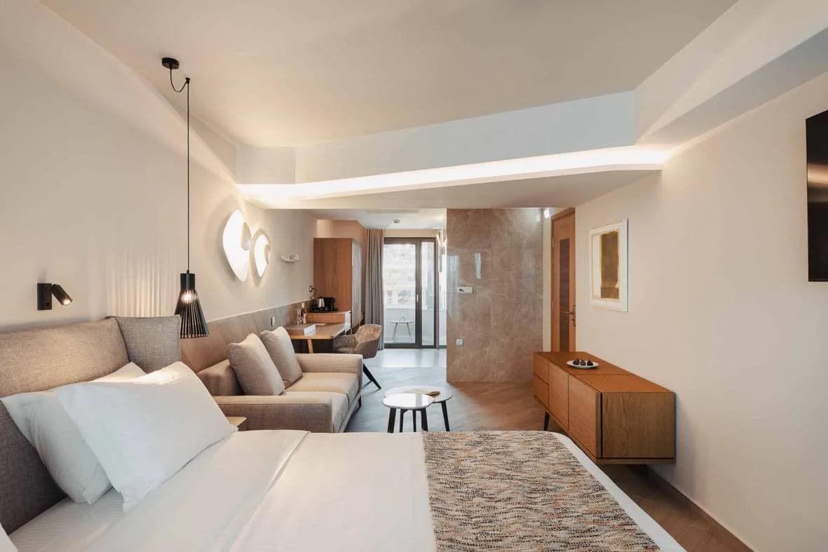 Papadatos Bio Beach, hospitality project in Rethymno, Crete, Greece