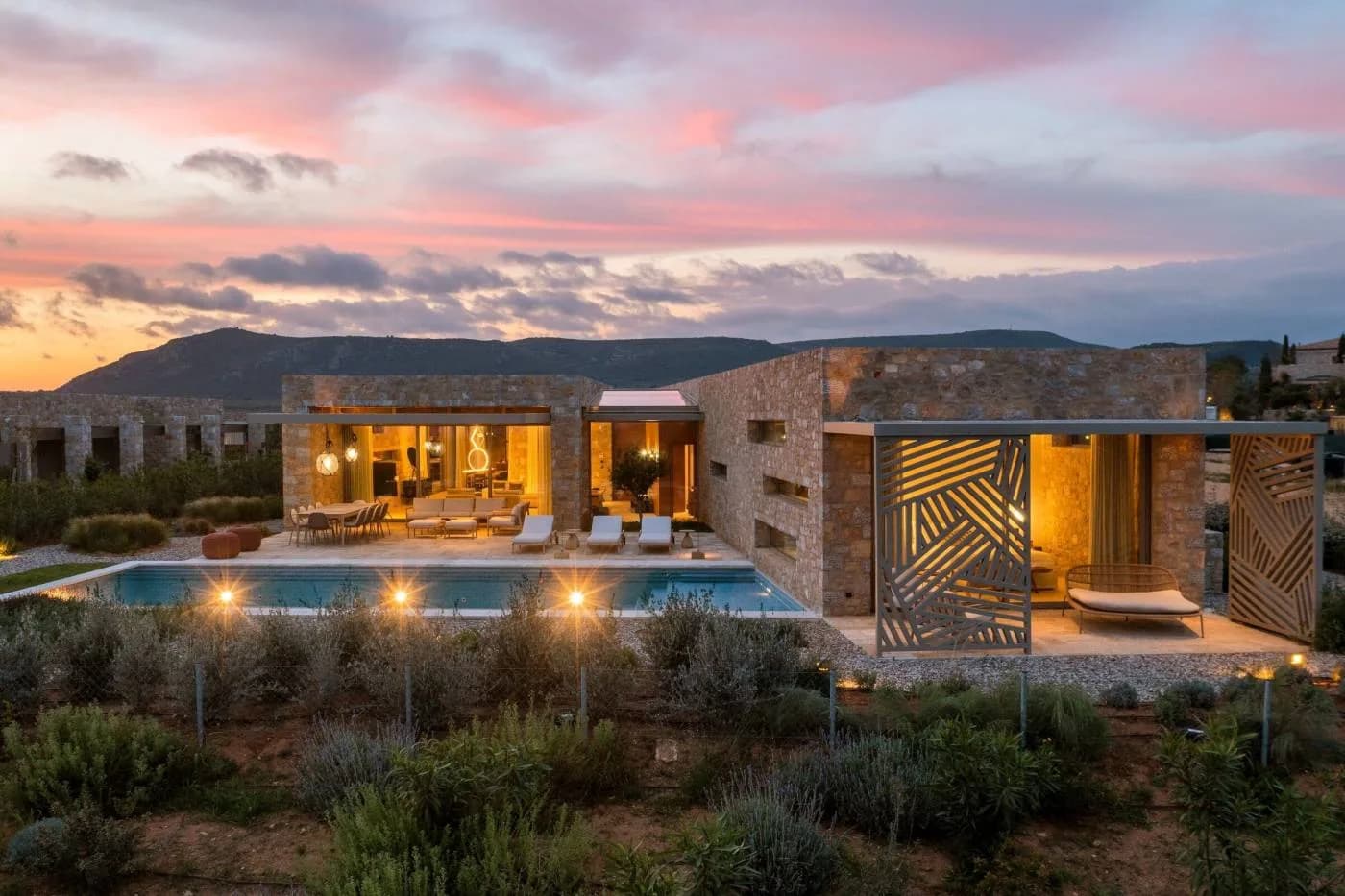 Papadatos Costa Navarino Residences, residential project in Greece