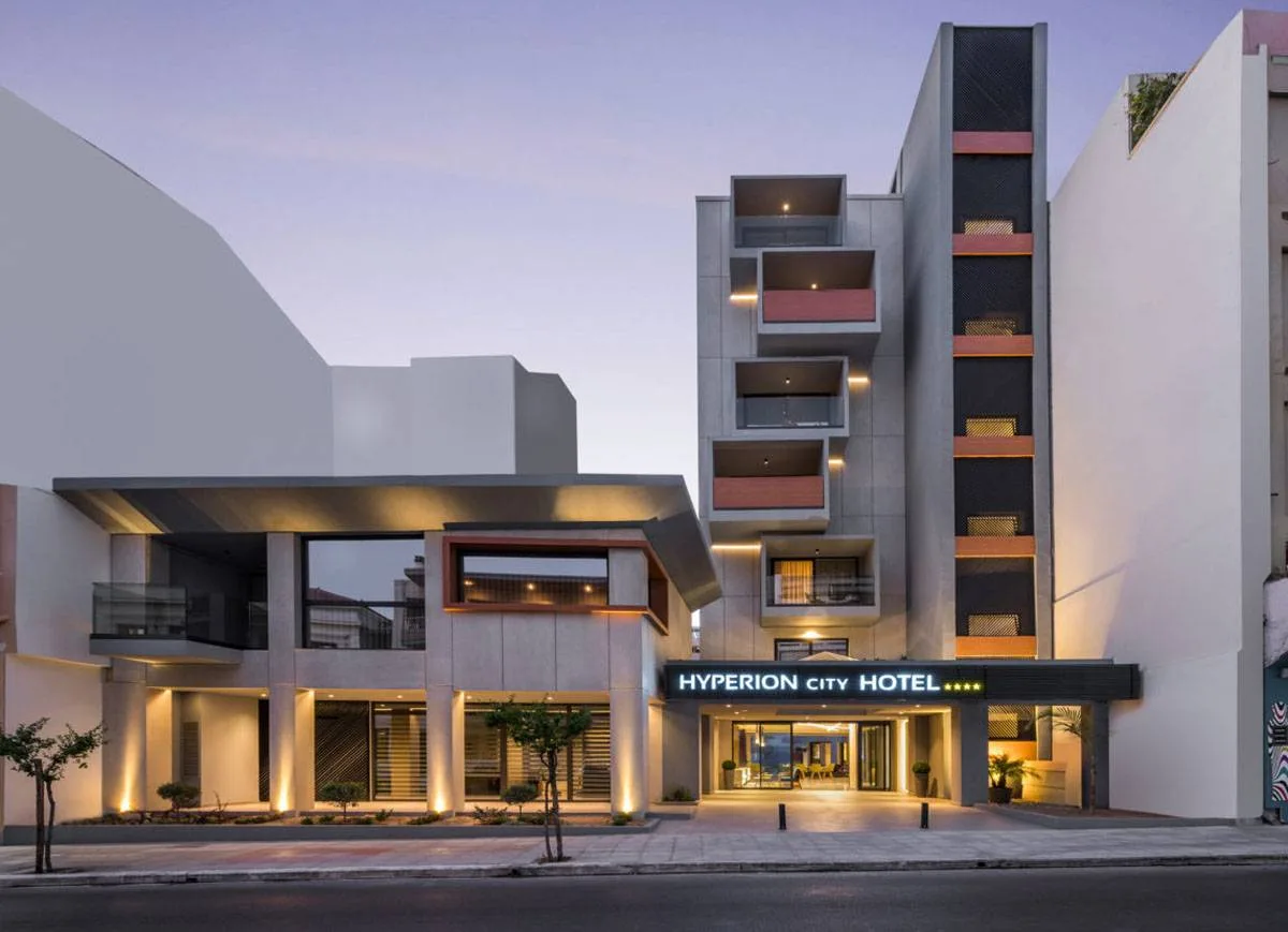 Papadatos Hyperion City Hotel, hospitality project in Chania, Crete, Greece