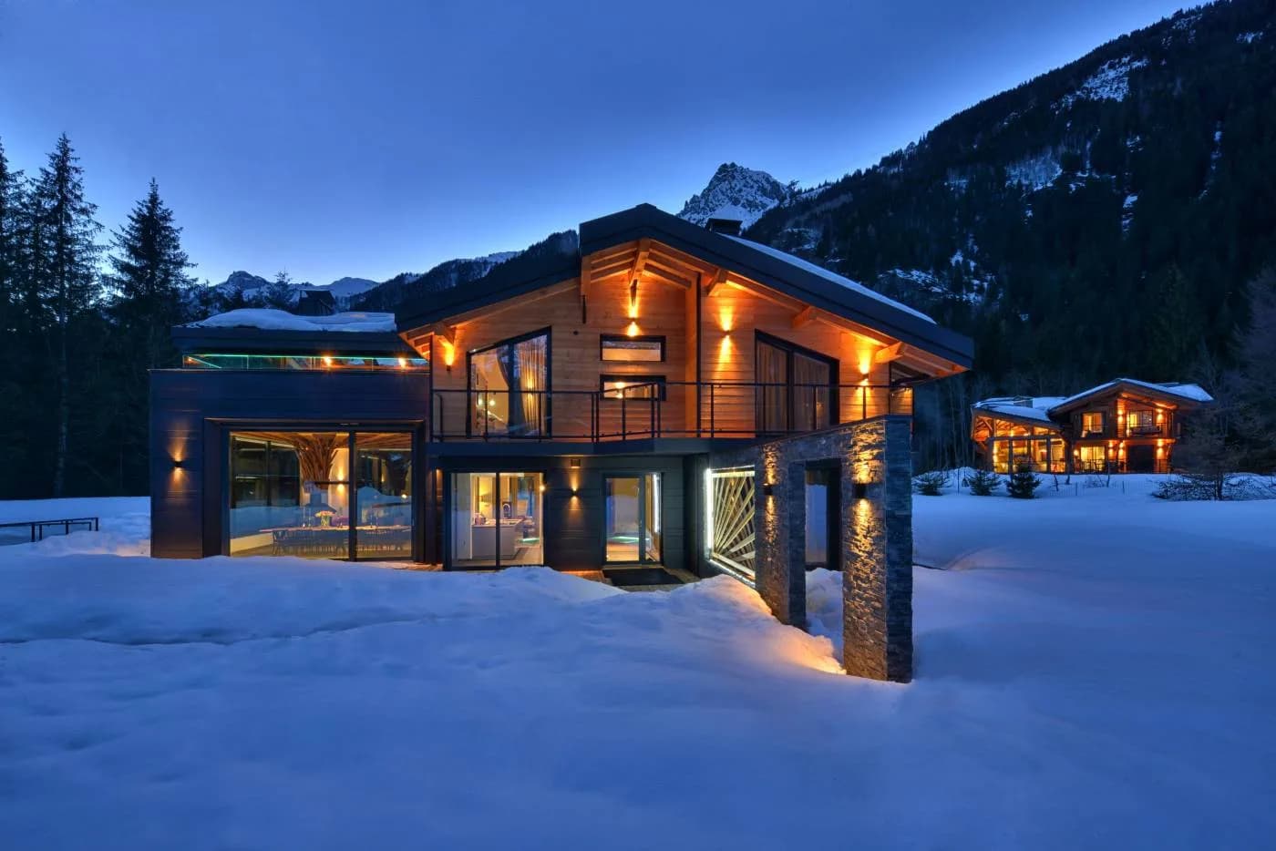 Papadatos Panoramique Chalet, project in Montgenevre, France