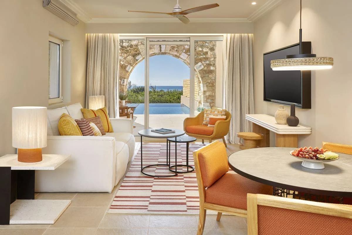 Papadatos The Westin Resort Costa Navarino, hospitality project in Messinia, Pylos, Greece