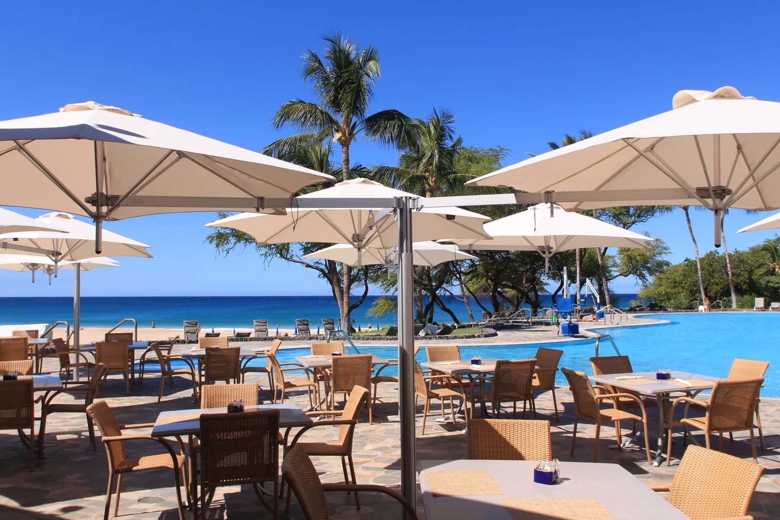 Umbrosa Hapuna Hotel, Mauna Kea Resort, Waimea, Hawaii, hospitality project in Waimea