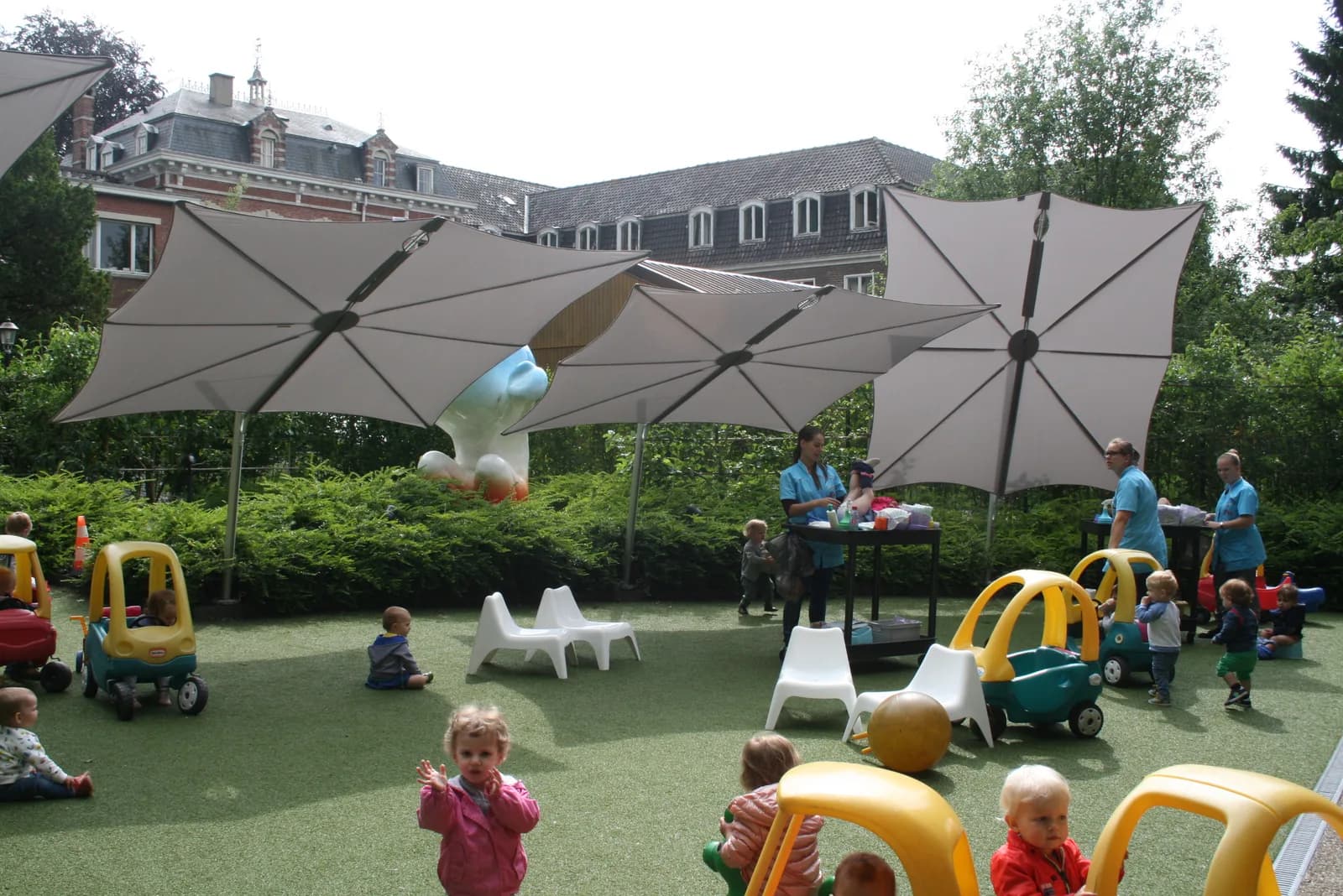 Umbrosa Nursery school Blydhove, Bruges, Belgium, project in Bruges, Belgium
