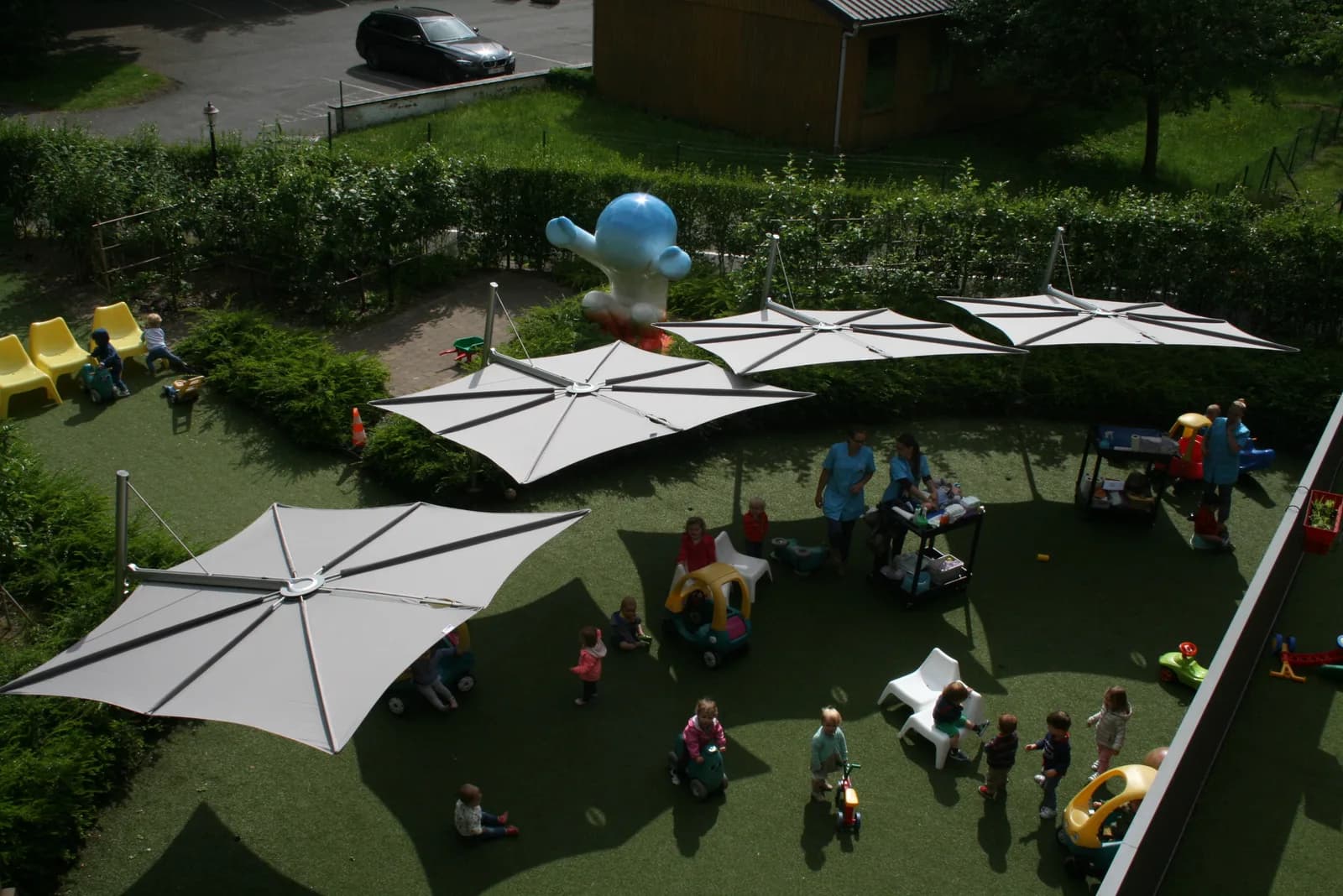 Umbrosa Nursery school Blydhove, Bruges, Belgium, project in Bruges, Belgium