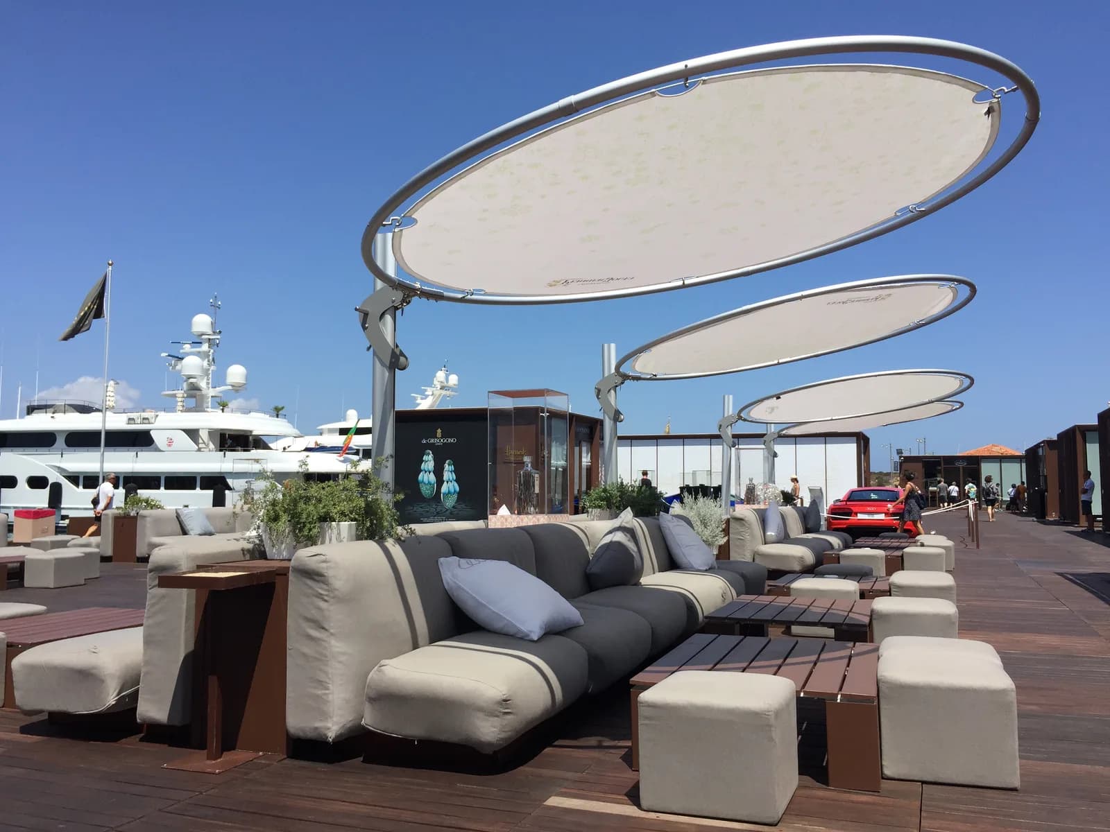 Umbrosa Porto Cervo by Perrier Jouet, Sardinia, Italy, project in Sardinia, Italy