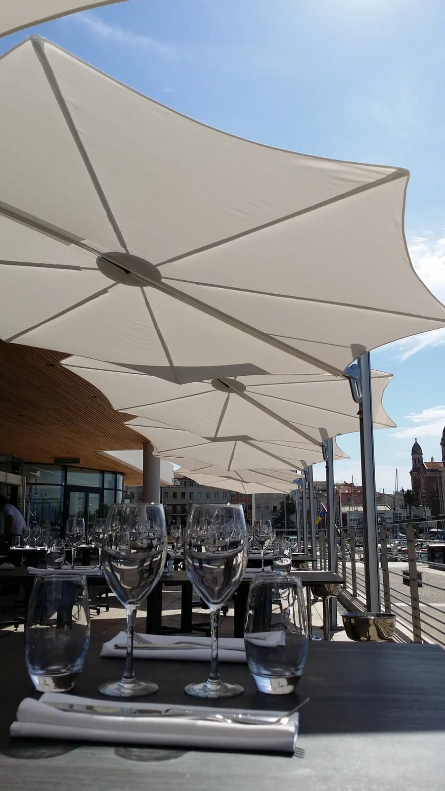 Umbrosa Restaurant Stéphane Leger, Saint-Raphaël, France, hospitality project in Saint-Raphaël, France