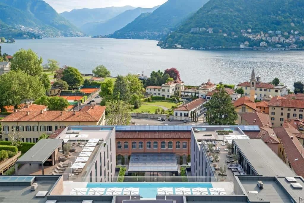 Umbrosa Hilton Hotel, Lake Como, Italy, hospitality project in Lake Como, Italy